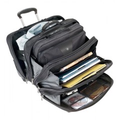 WENGER PATRIOT 17" Black Briefcase - Sleek Design, Durable Quality, Perfect for Professionals!